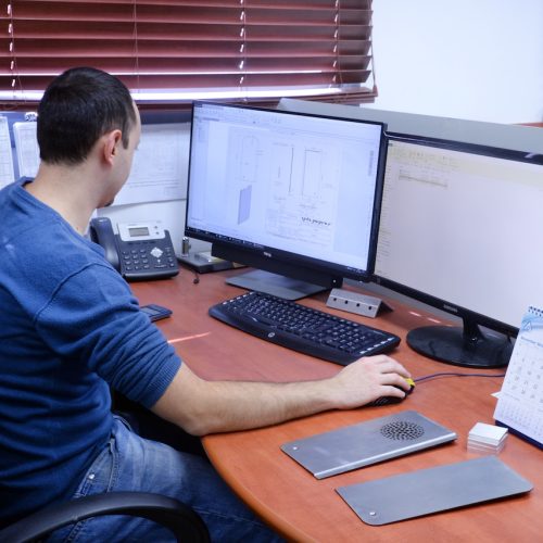 מחלקת הנדסה, אינקומק בלוקר, מהנדסים, עבודות תכנון ופיתוח, פתרונות הנדסיים