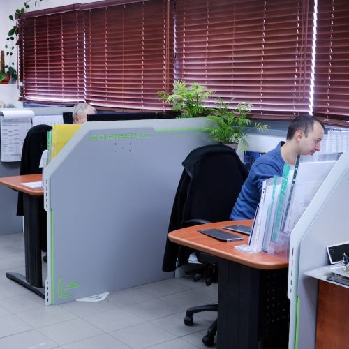 מחלקת הנדסה, אינקומק בלוקר, מהנדסים, עבודות תכנון ופיתוח, פתרונות הנדסיים